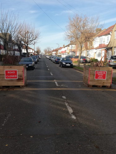 Road Closed due to LTN 